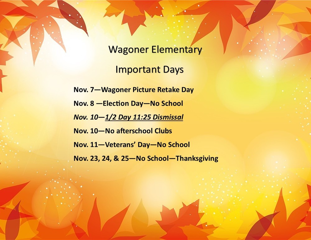 important-dates-wagoner-school