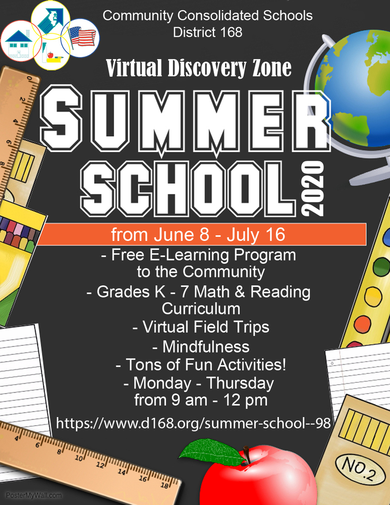 Summer School 2020 Registration Flyer