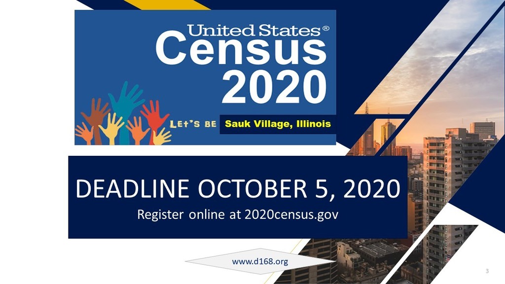 2020 Census Deadline is October 5, 2020