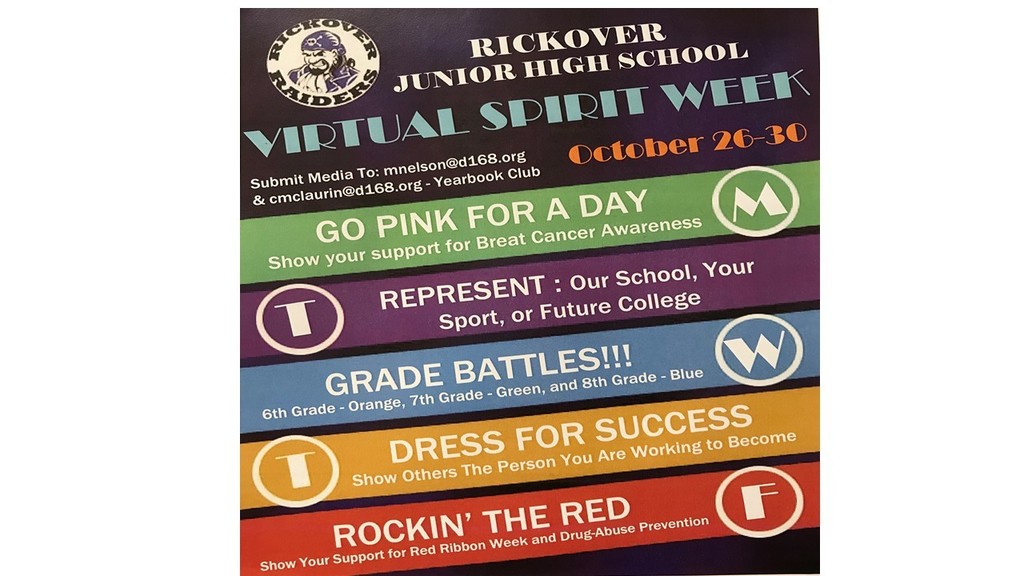 Rickover Jr. High School Spirit Week!
