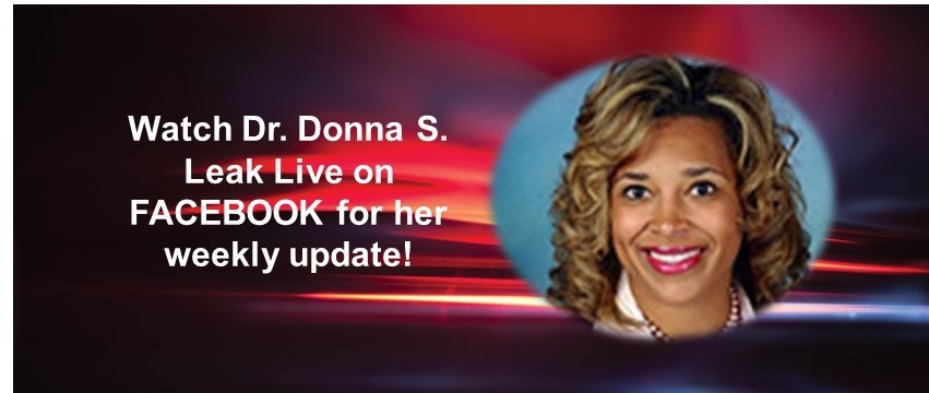 Watch Dr. Donna S. Leak on Facebook Live!