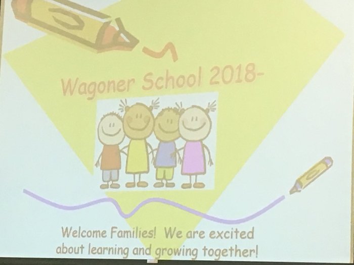 Wagoner School 2018-2019 Powerpoint slide