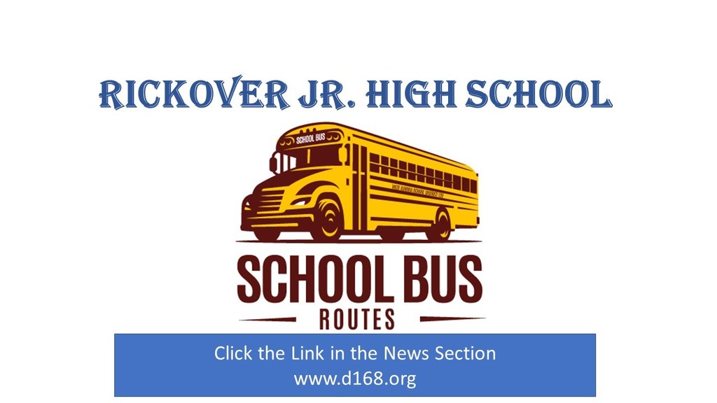 Updated School Bus Route