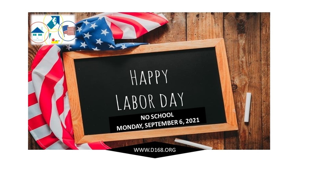 Happy Labor Day! Monday, September 6, 2021 - No School