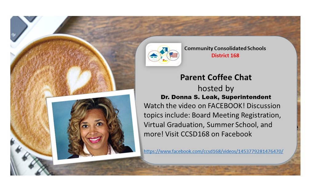 Dr. Donna S. Leak Virtual Parent Coffee Chat